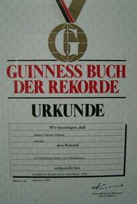 Jürgen Köhler Guinness Records